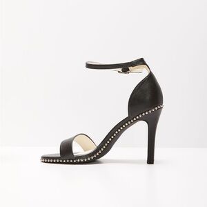 Vici Black Studded Heels